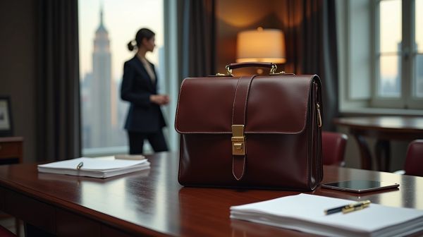 The rise of luxury business bags for professionals